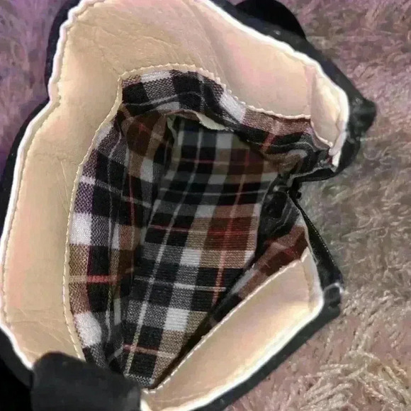 black velvet style boot with heel size 40 - Picture 8 of 10